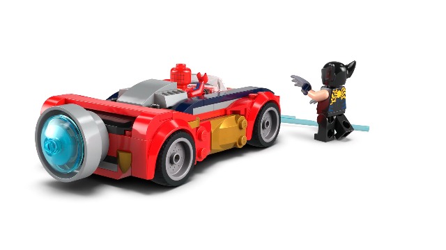 Amazon.com: LEGO Marvel Spider-Man Car vs. Venomized Wolverine